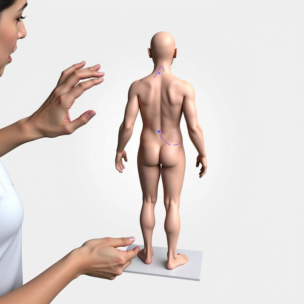 Interactive 3D Model of Human Body in Acupuncture 3D APK