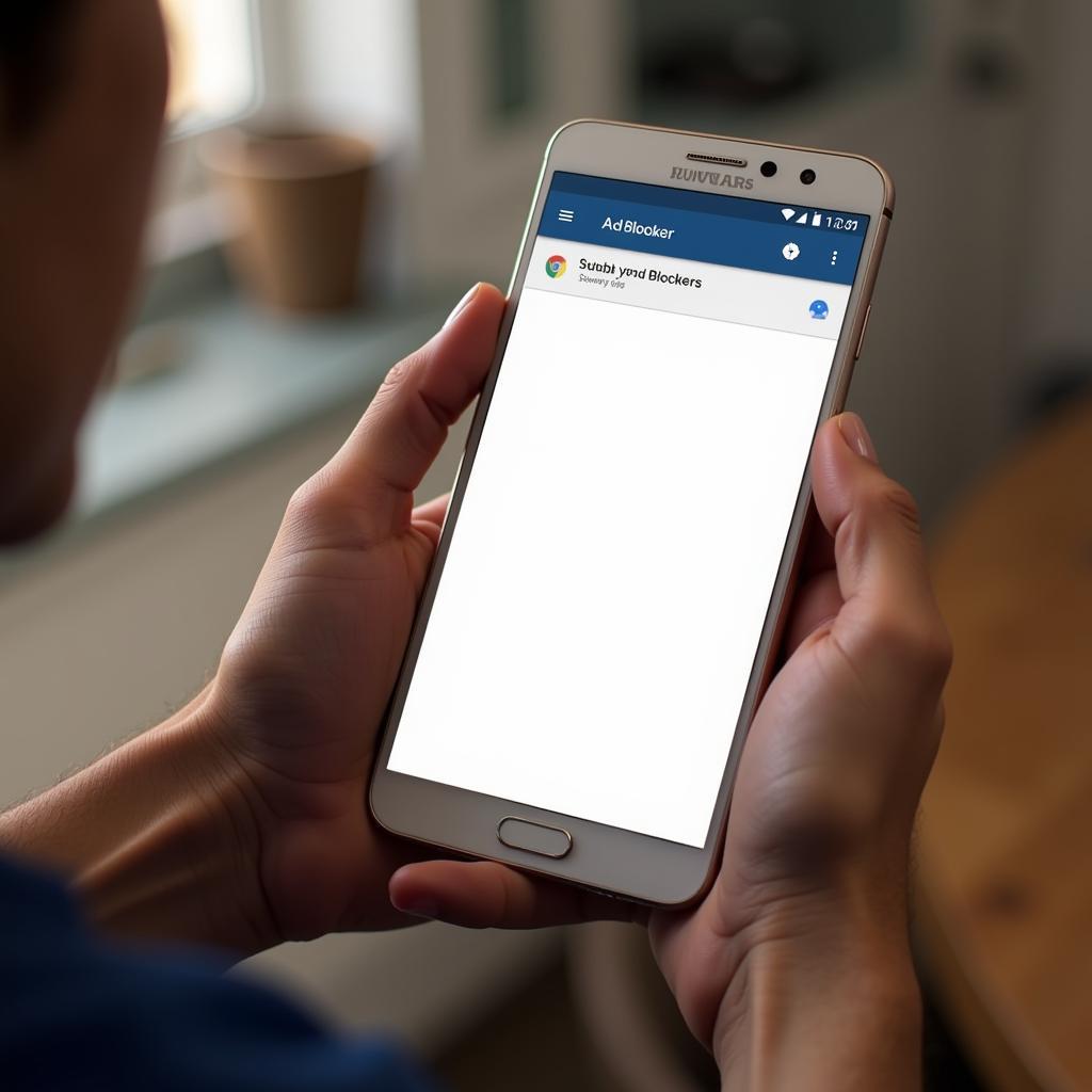Ad Blocking on Android Phone