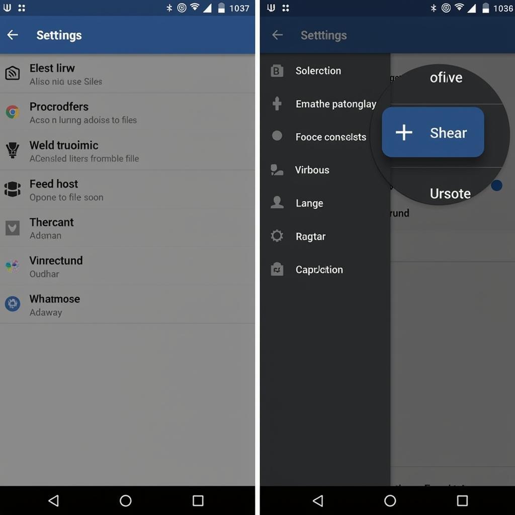 Adaway Mod APK Settings Menu