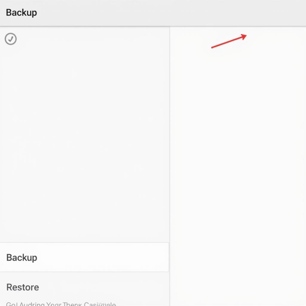 Address Book Backup and Restore Options