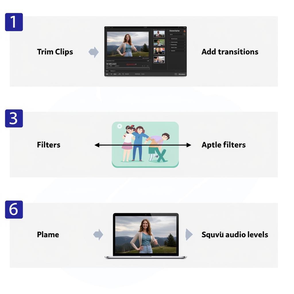 Adobe Premiere Clip Editing Process