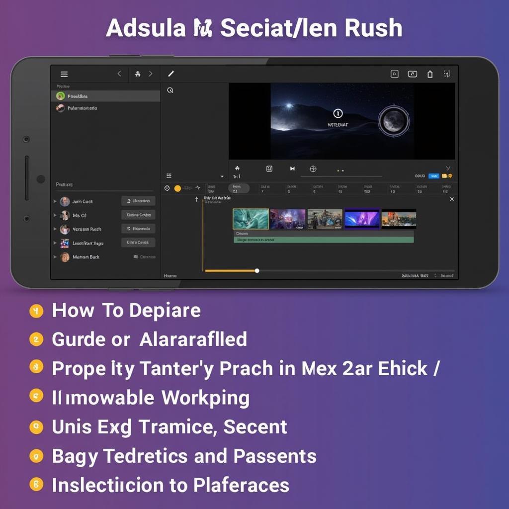 Adobe Premiere Rush APK Mod Interface