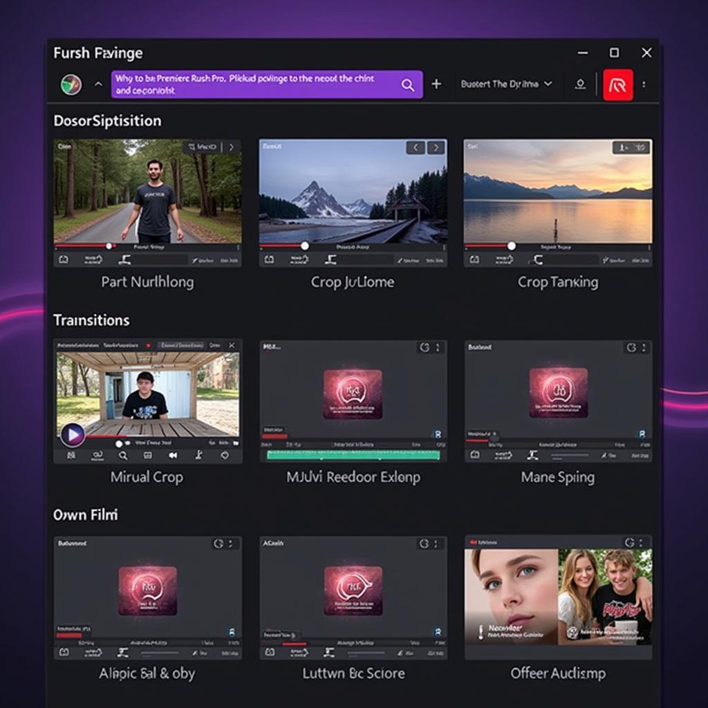 Adobe Premiere Rush Pro Mod APK Editing Tools