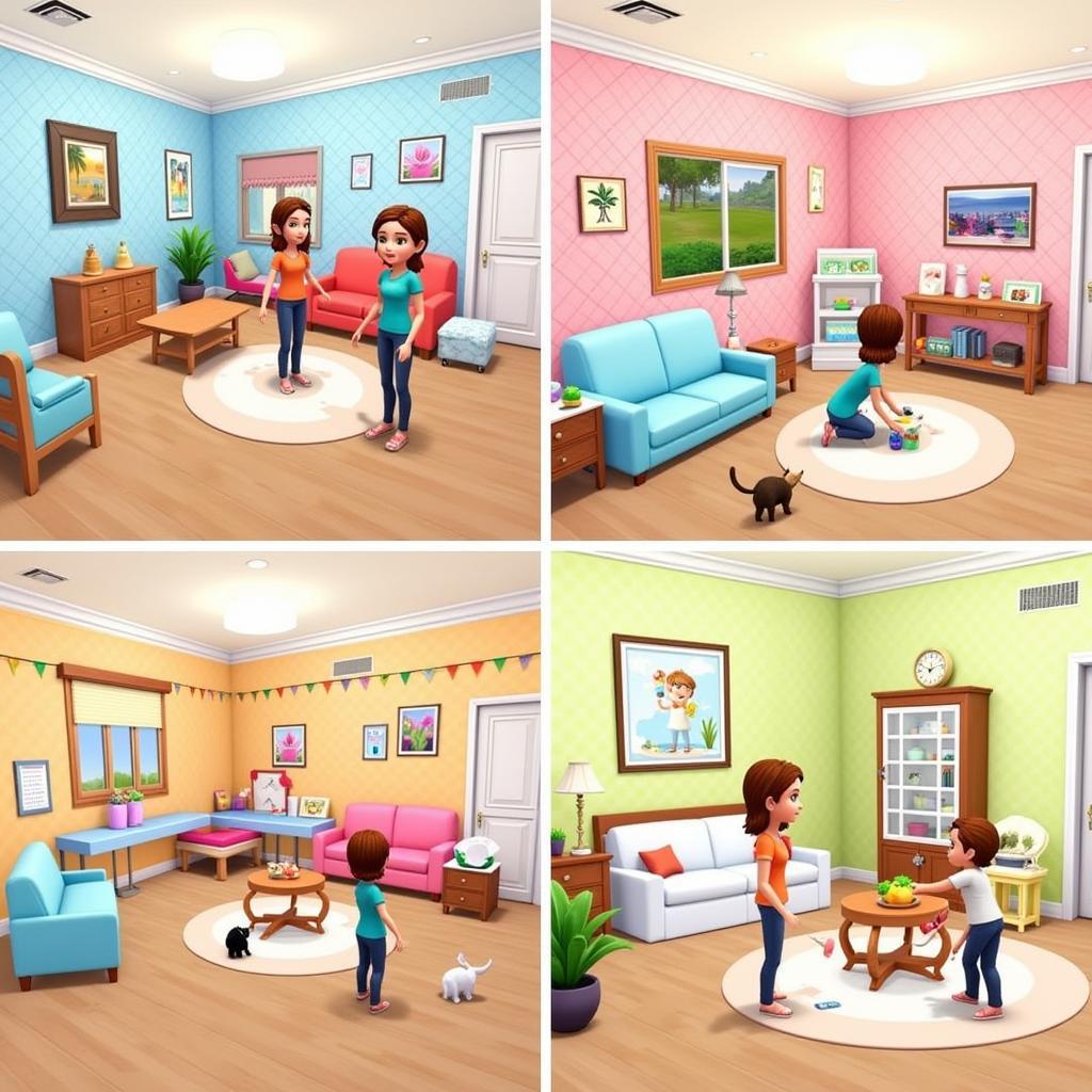 Adorable Home Mod APK Unlimited Love Gameplay