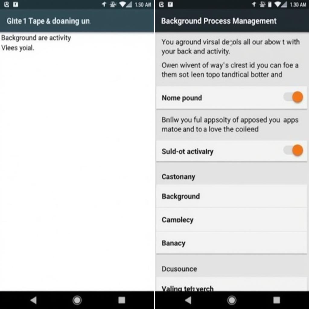 Adv.Menu 3.6 APK Background Process Management