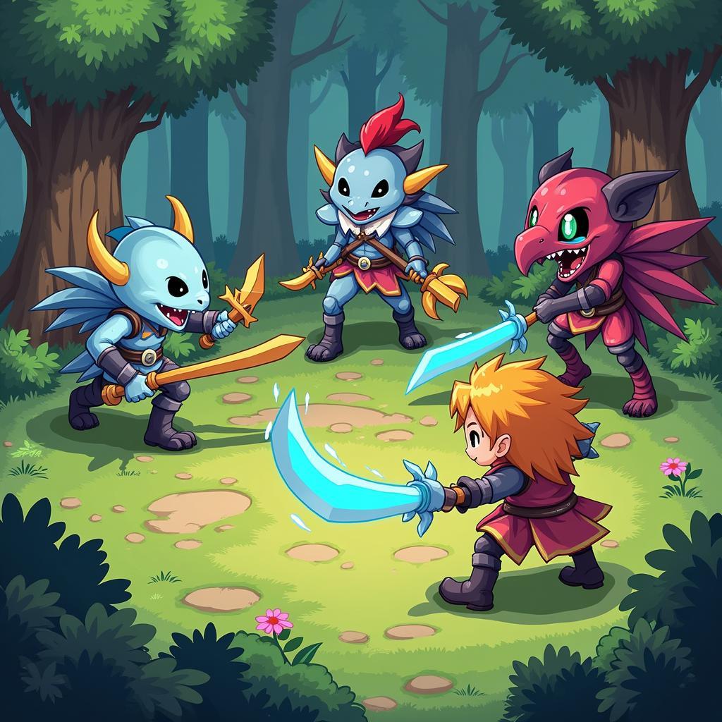 Adventures of Mana APK 1.0.8 Combat System