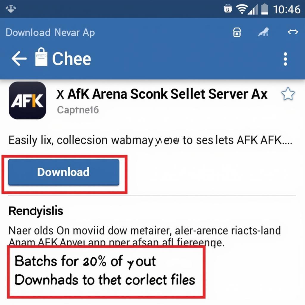 Downloading the AFK Arena Test Server APK