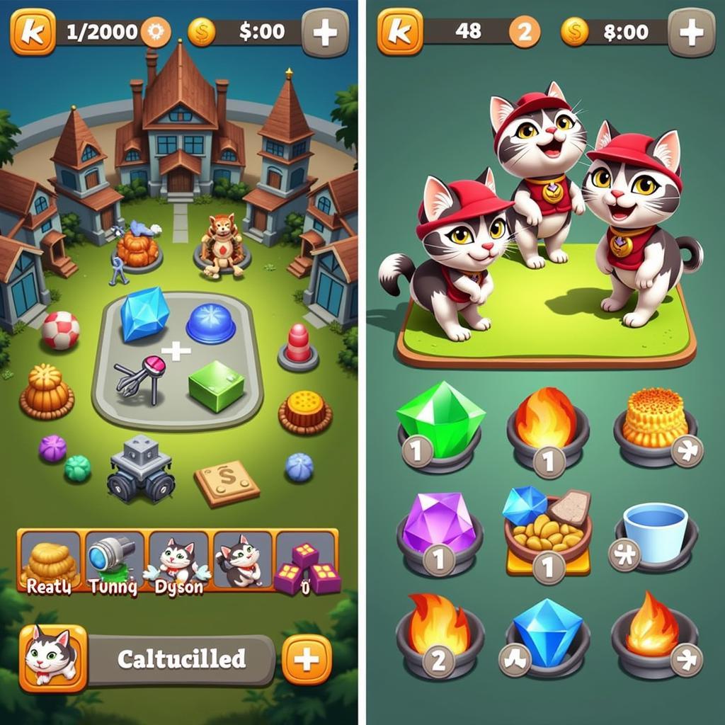 AFK Cats MOD APK Unlimited Money Screenshot