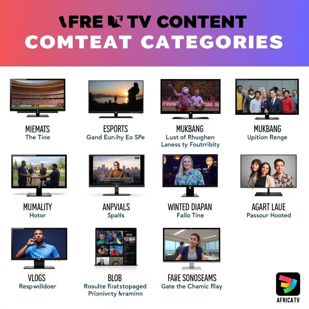 Africa TV Content Categories Overview