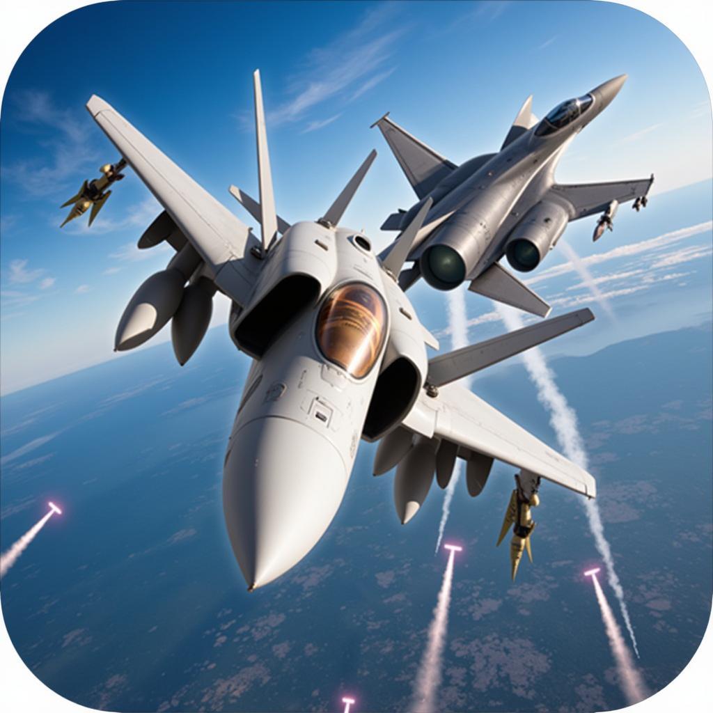 Air Fighter Mod APK Intense Dogfight