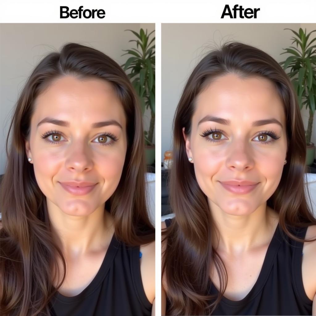 Airbrush Full Unlock APK Before and After