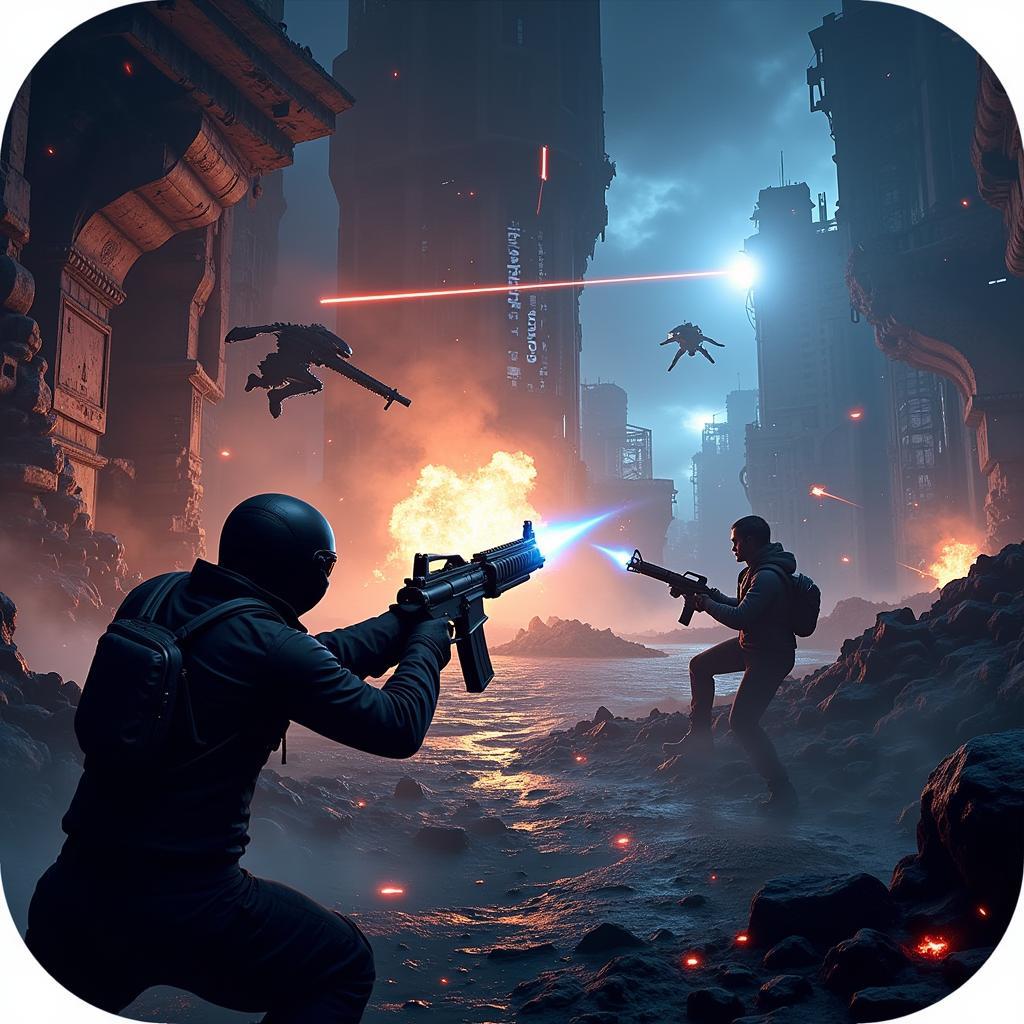 Alien Shooter Vengeance APK Gameplay Screenshot