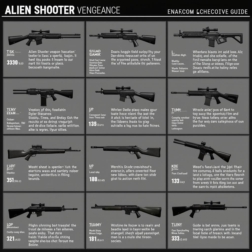 Alien Shooter Vengeance APK Weapon Guide