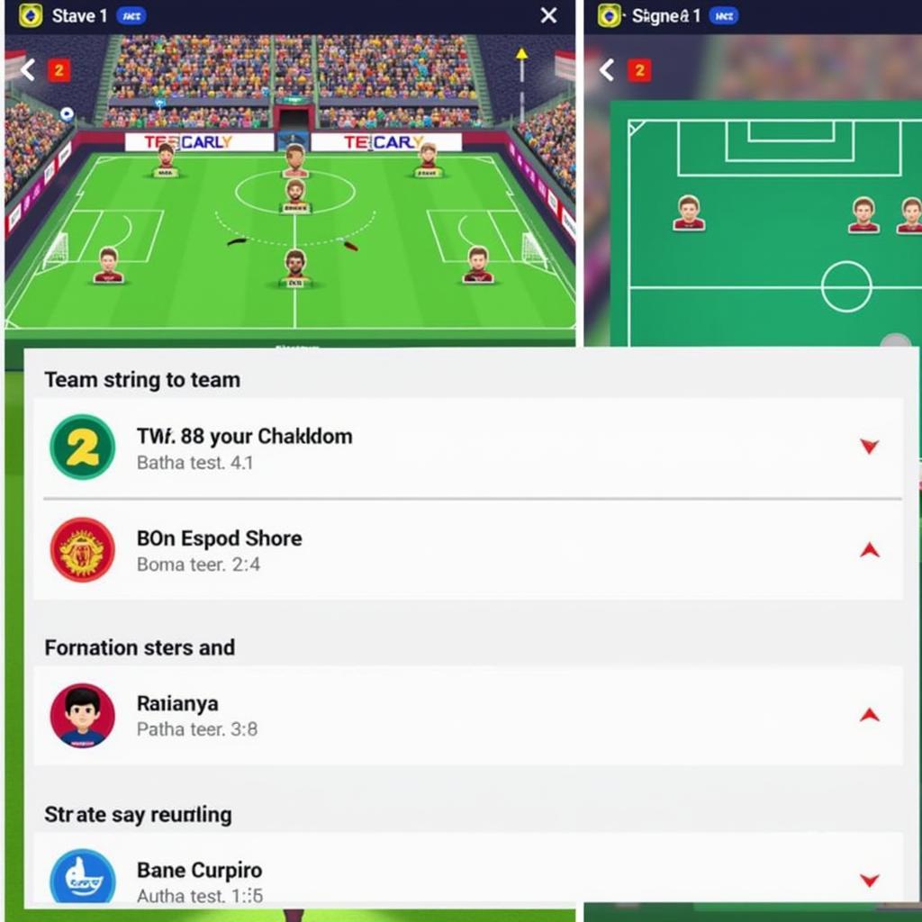 All Football APK Team Management Screenshot