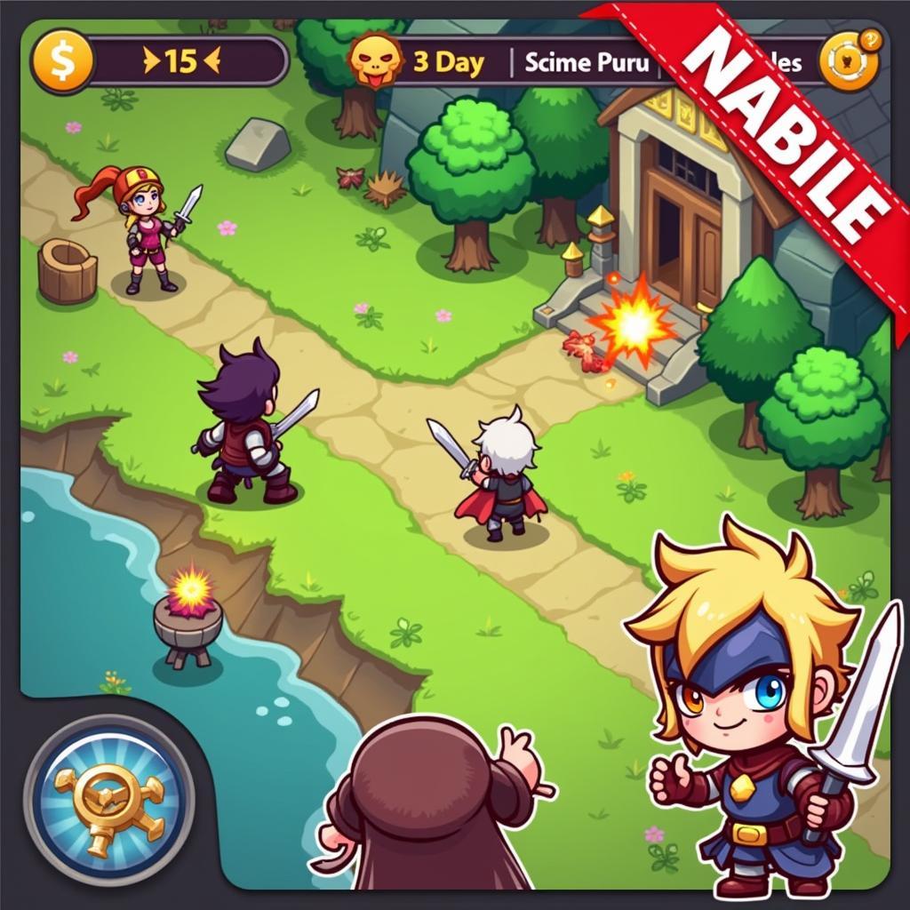 Almost a Hero Idle RPG Mod APK Gameplay Screenshot