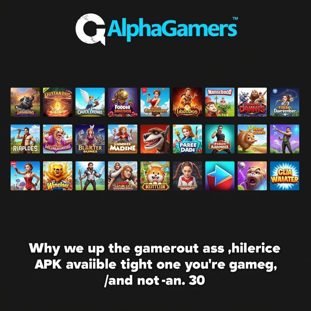 AlphaGamers APK Game Library