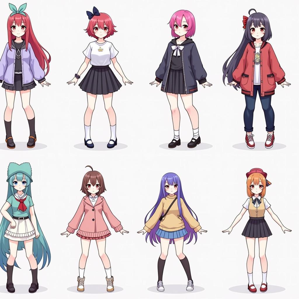 Alternative Girls APK Character Customization