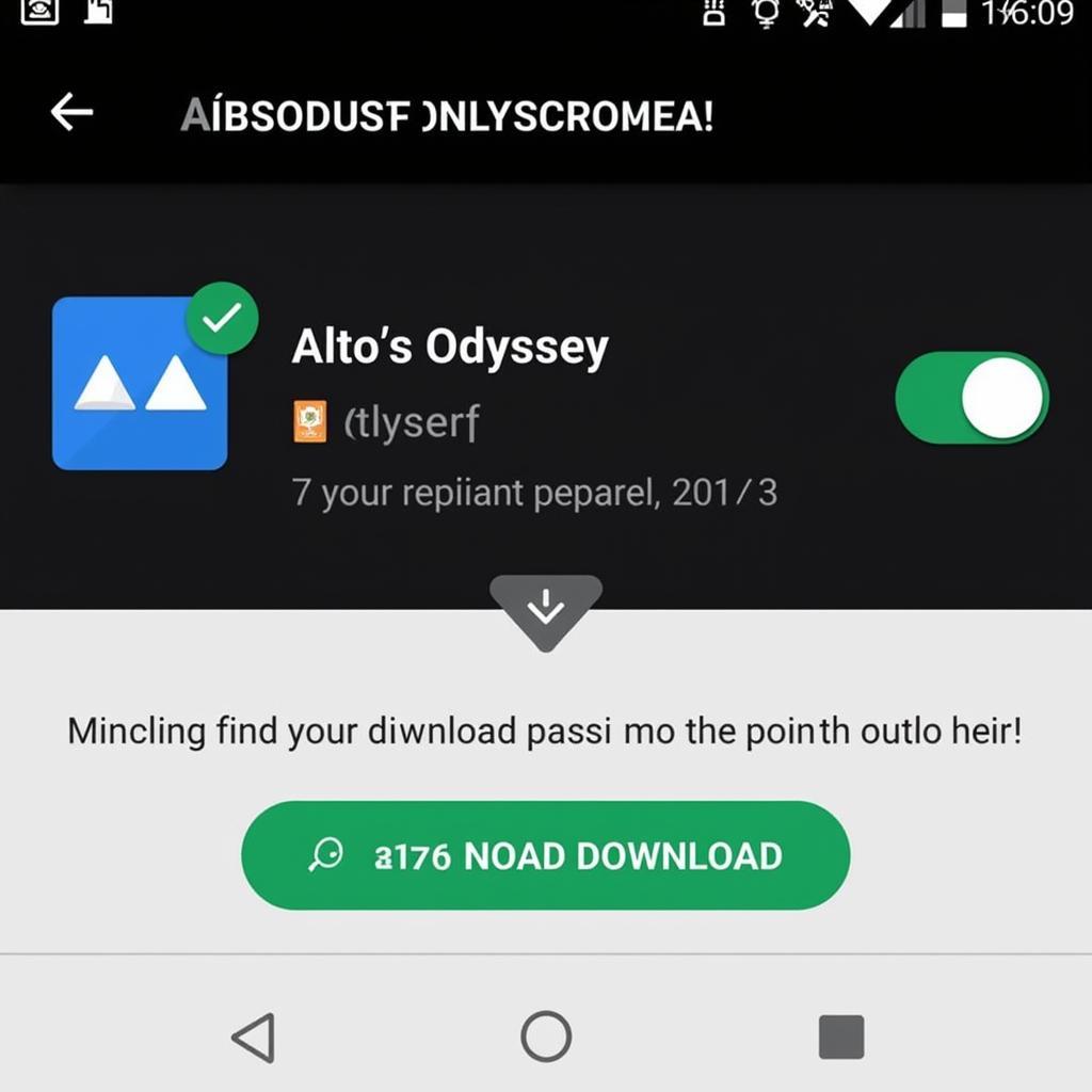 Alto's Odyssey Mod APK Download Screen