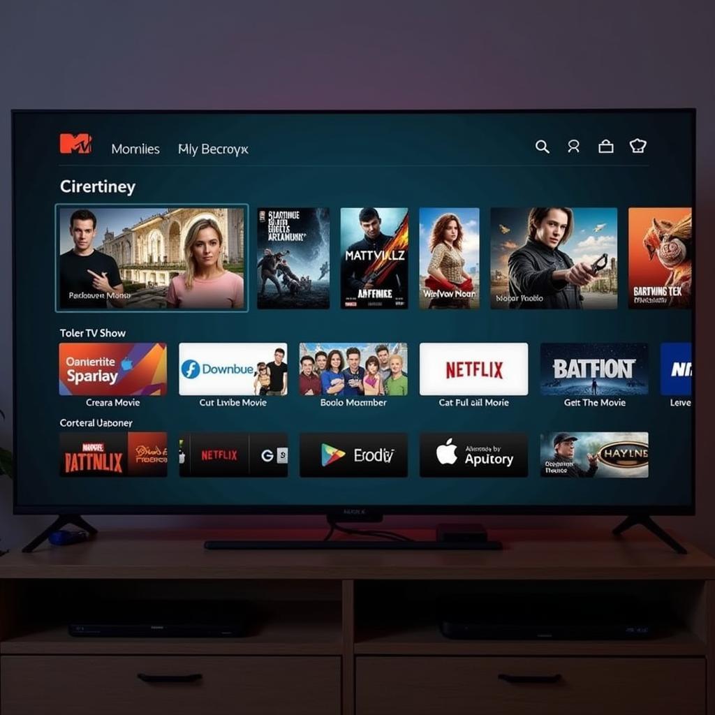 Amazon APK Interface on Android TV