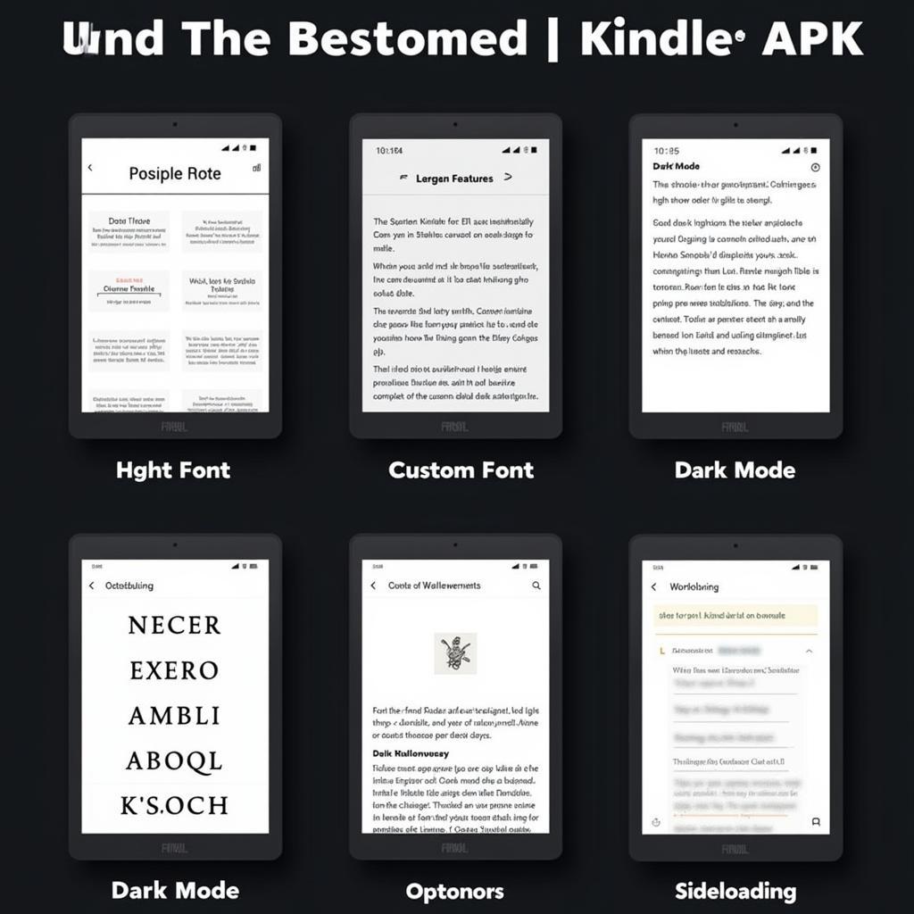 Amazon Kindle APK 3.5 Mod Features