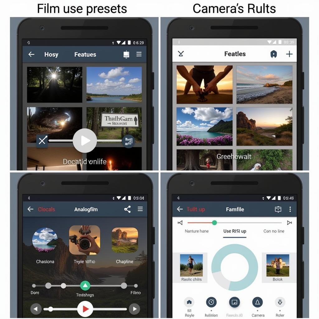 AnalogFilm Full APK Interface