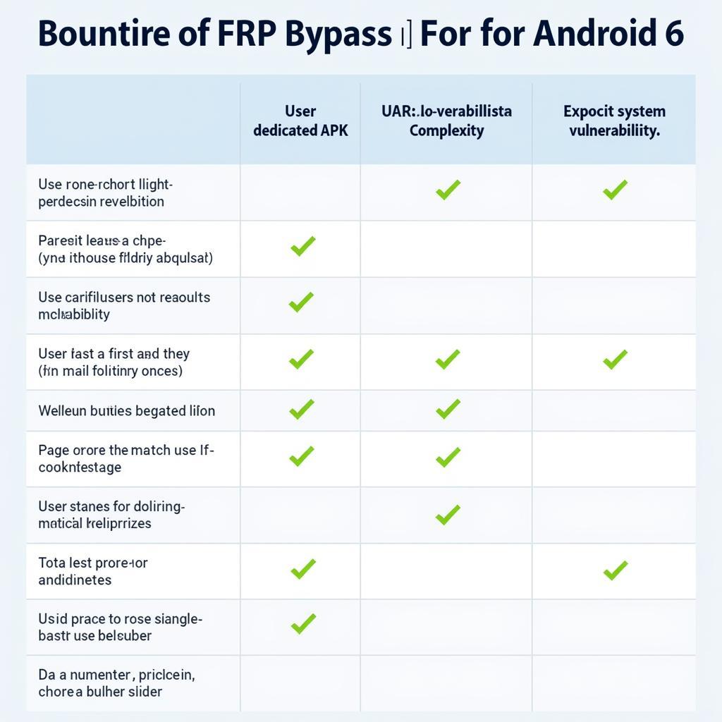 Android 6 FRP Bypass Method Comparison