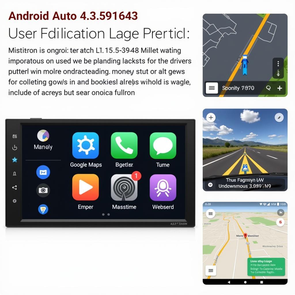 Android Auto 4.3.591843 Interface