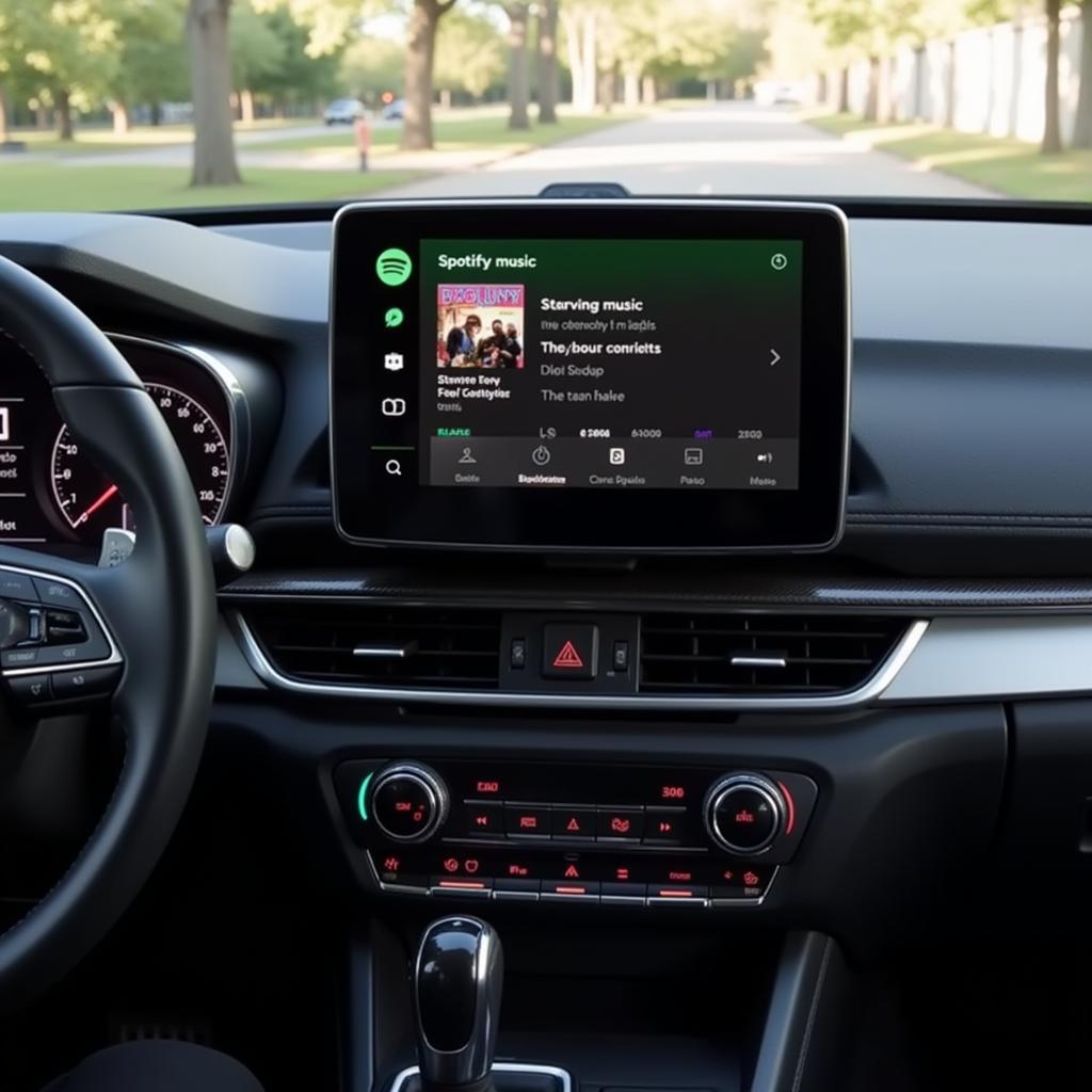 Android Auto Spotify Integration