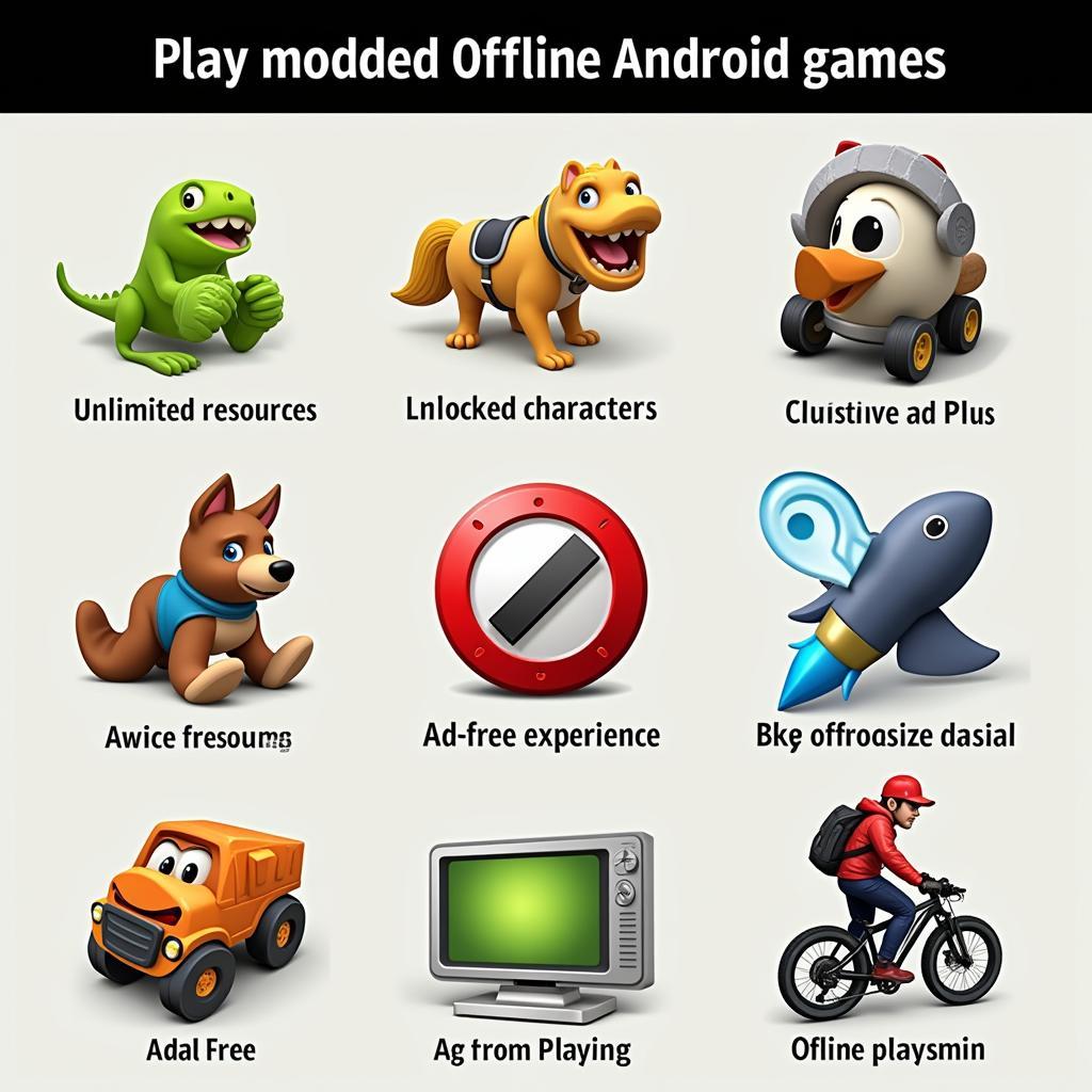 Benefits of playing modded offline APK games