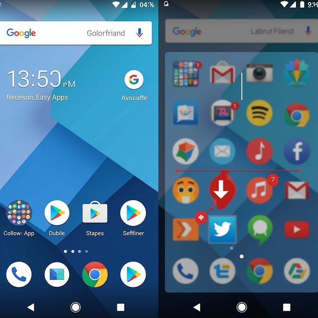 Android One Launcher 2019 App Drawer