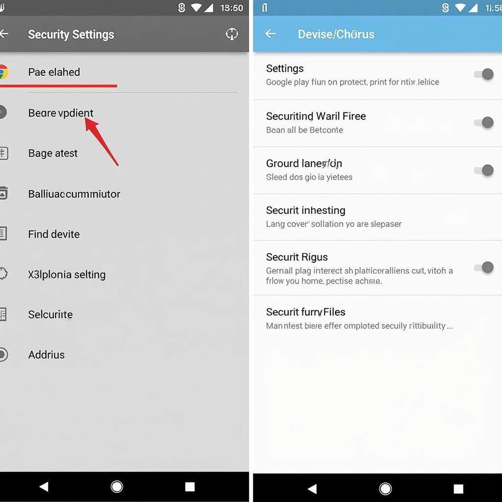 Android Security Settings