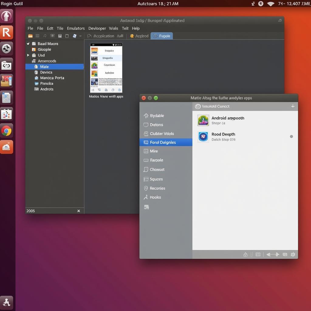 Using Android Studio's emulator to run APK files on Ubuntu