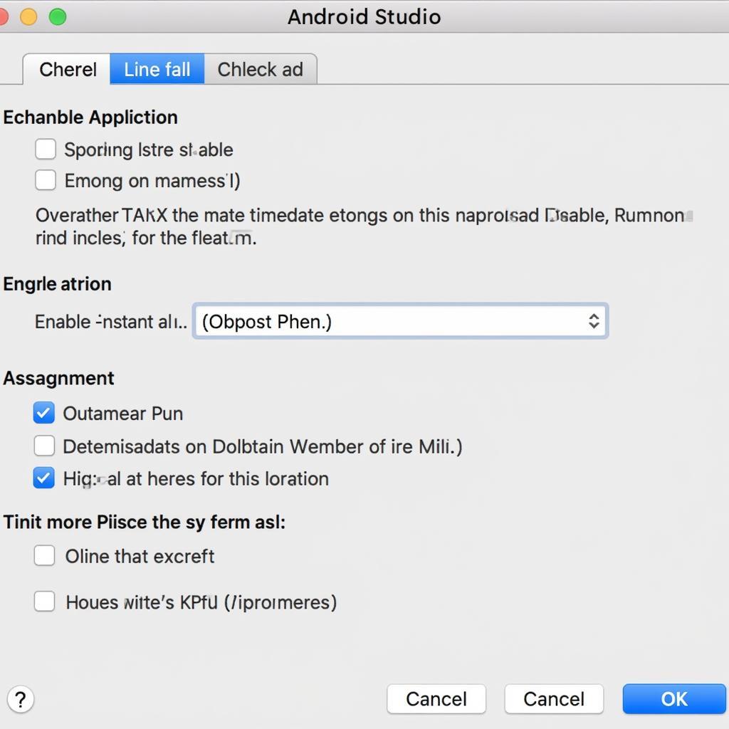 Android Studio Instant Run Settings