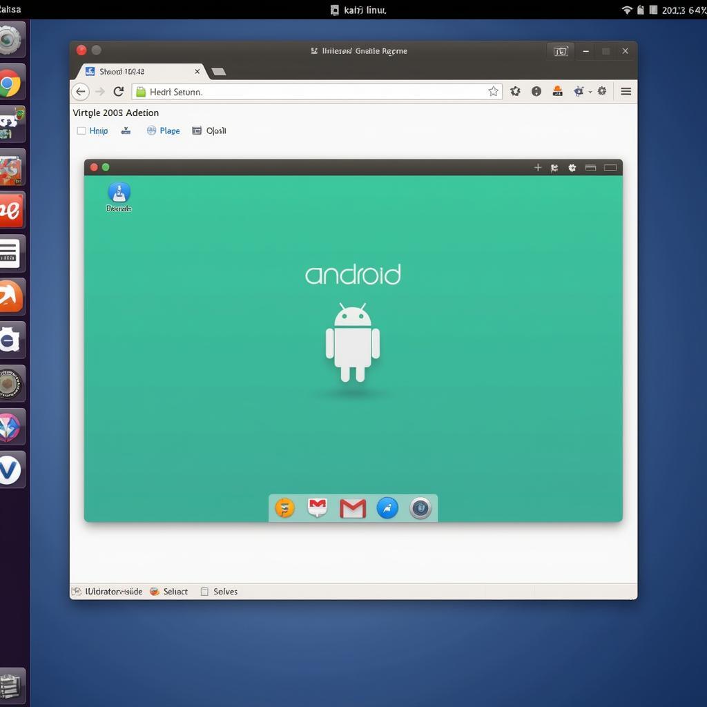 Running Android Virtual Machine on Kali Linux