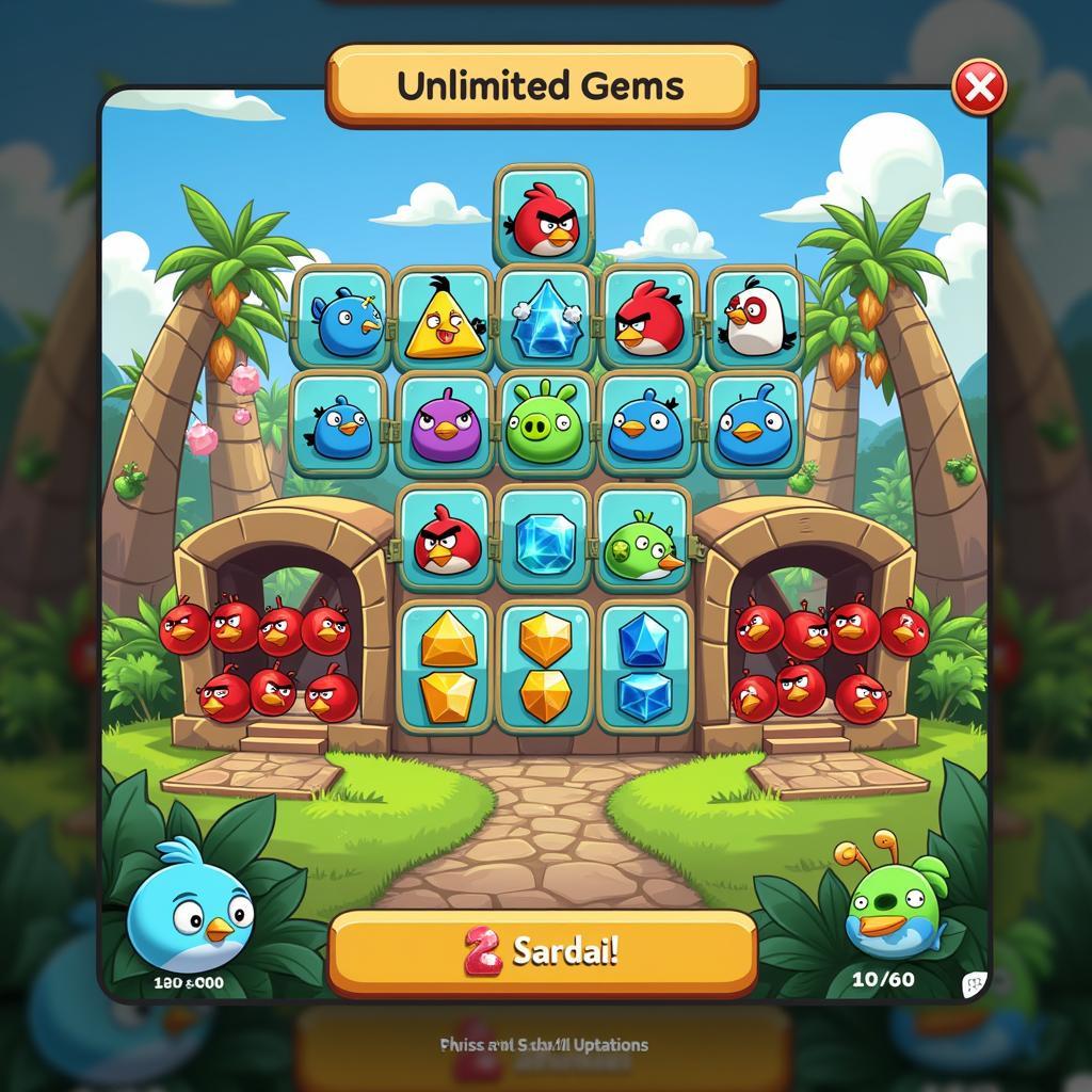 Angry Birds 2 Mod APK Unlimited Gems