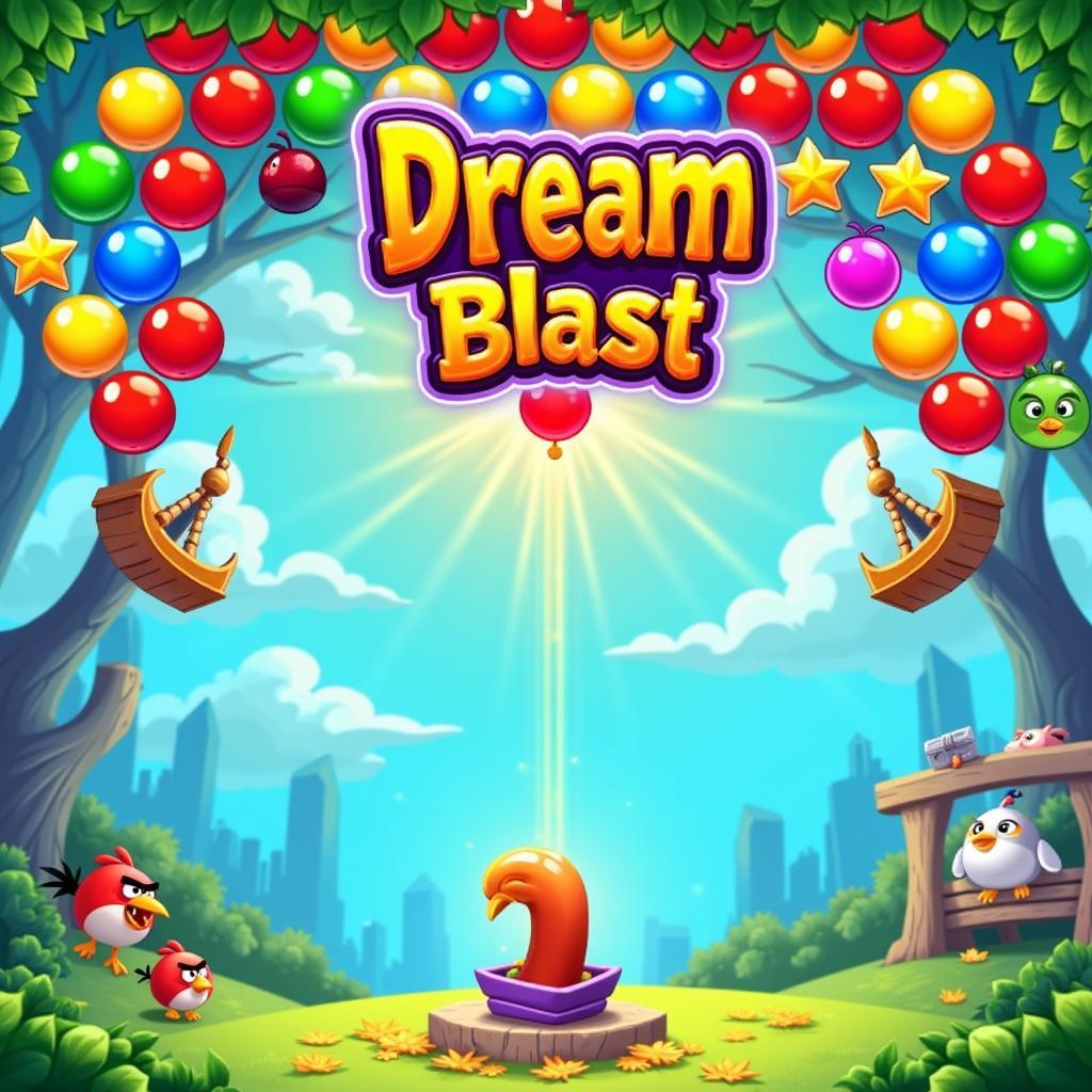 Angry Birds Dream Blast Official Gameplay