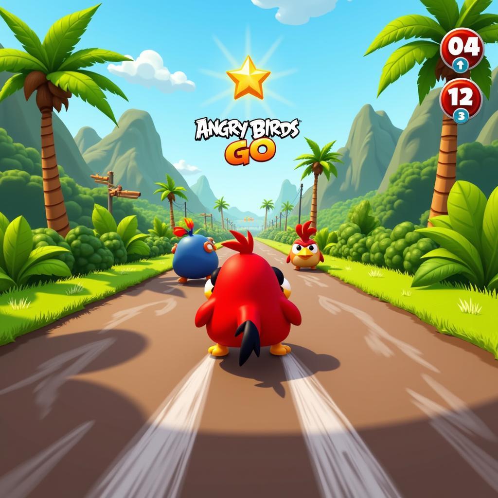 Angry Birds Go 2.8.2 Gameplay Screenshot