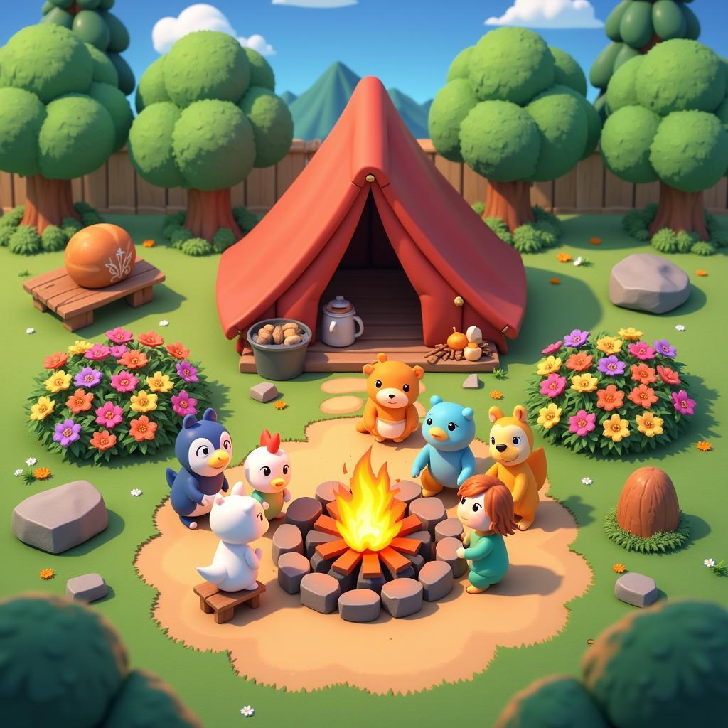 Animal Crossing Pocket Camp 2.2.0 APK Campsite Design