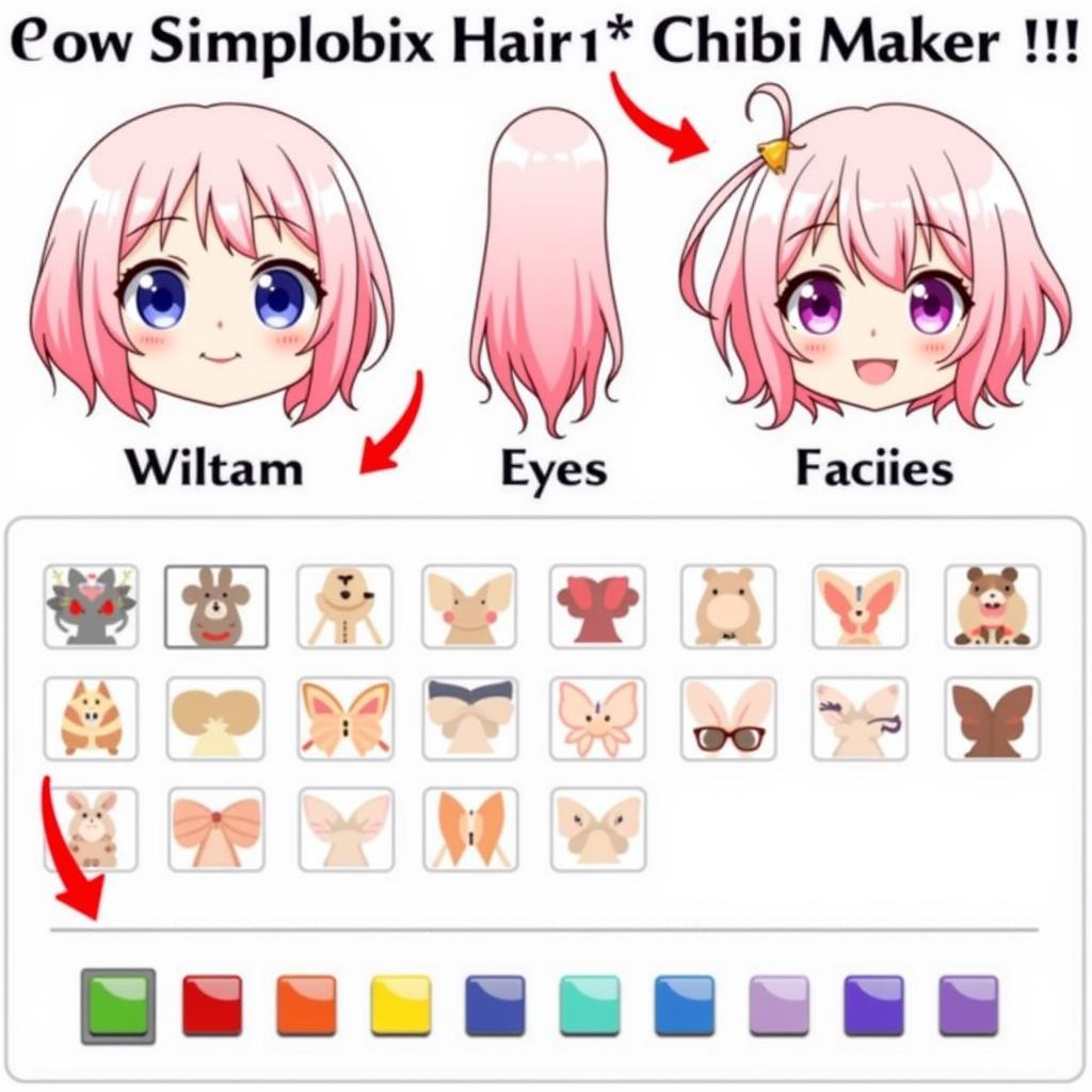 Anime Chibi Maker APK Customization Options