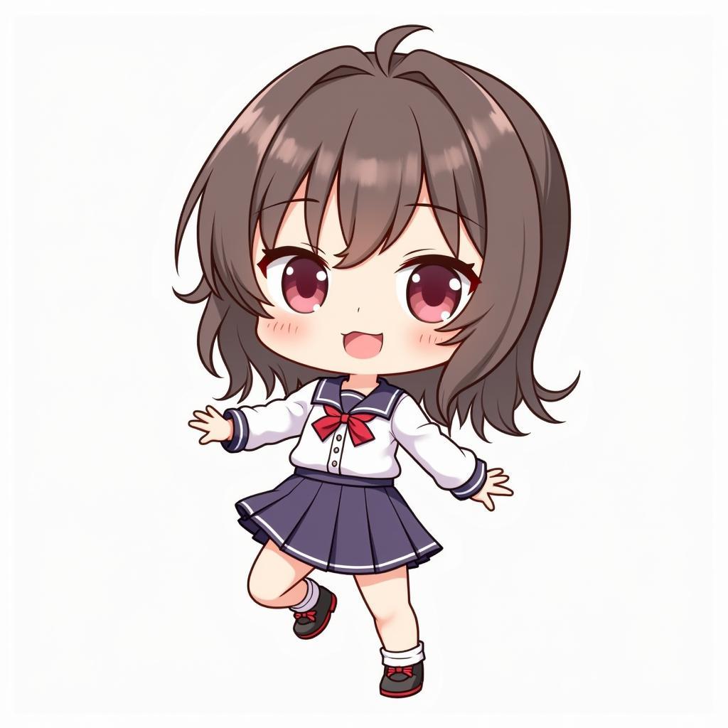 Anime Chibi Maker APK Finished Chibi Character