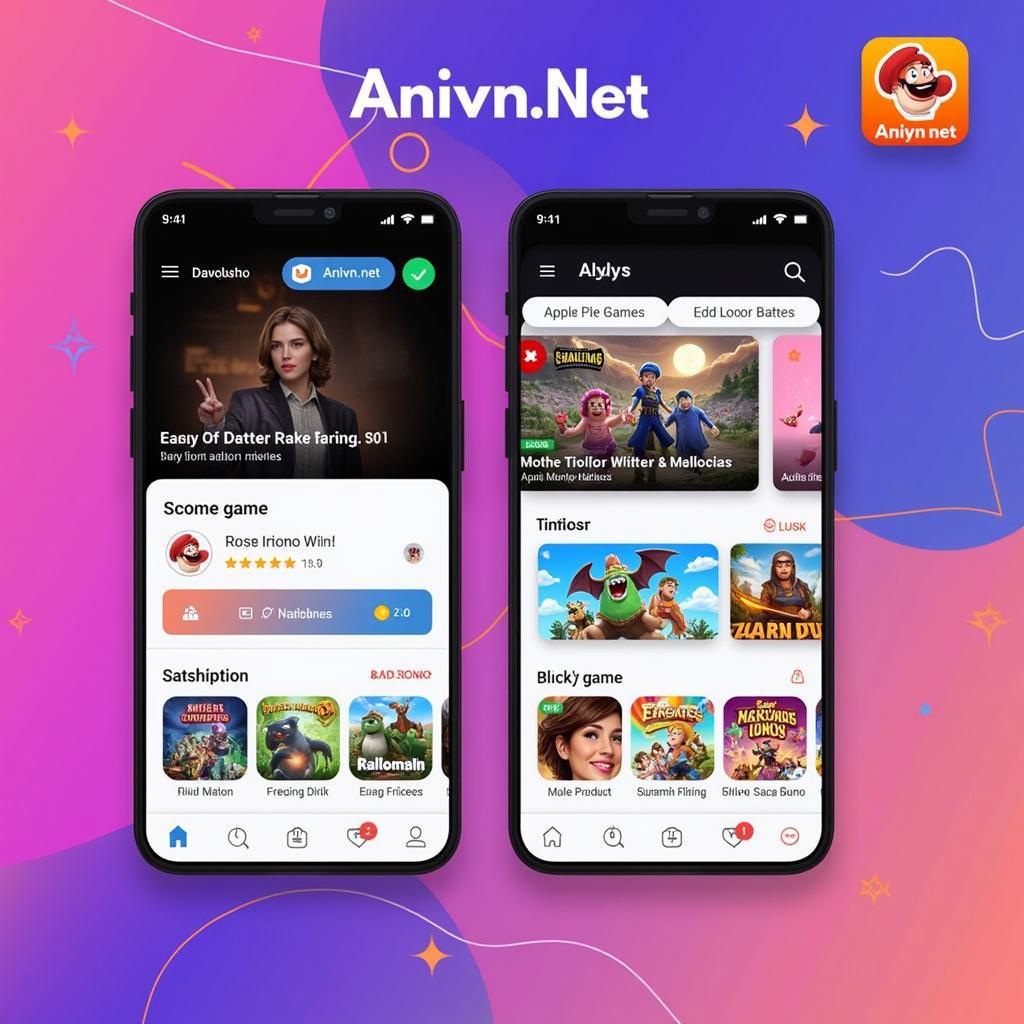 Anivn.net APK Interface