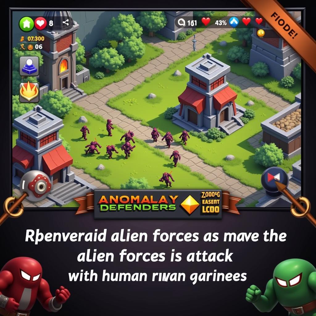 Anomaly Defenders Mod APK Gameplay Screenshot