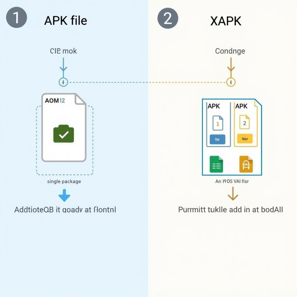 APK and XAPK File Comparison