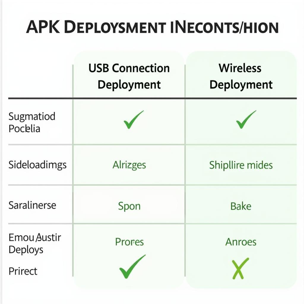 Various APK Deployment Methods