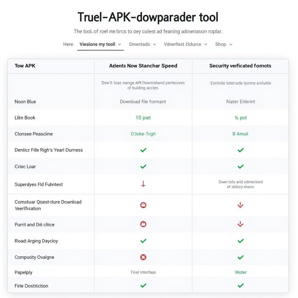 APK Downloader Tools Comparison