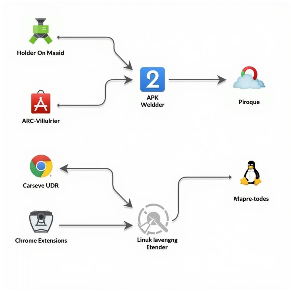 APK to Chrome App Conversion Diagram