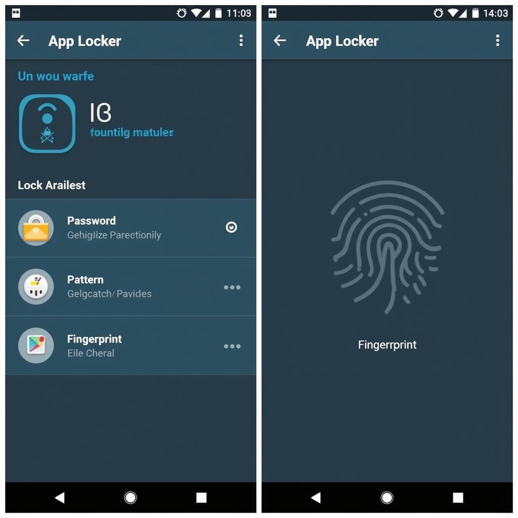 App Locker Pro Mod APK Interface