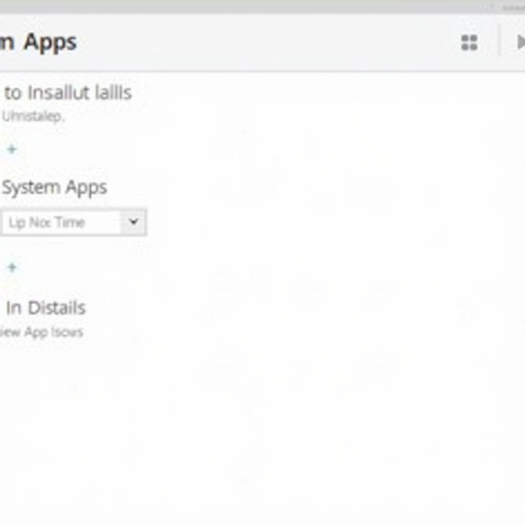 App System Uninstaller APK Interface