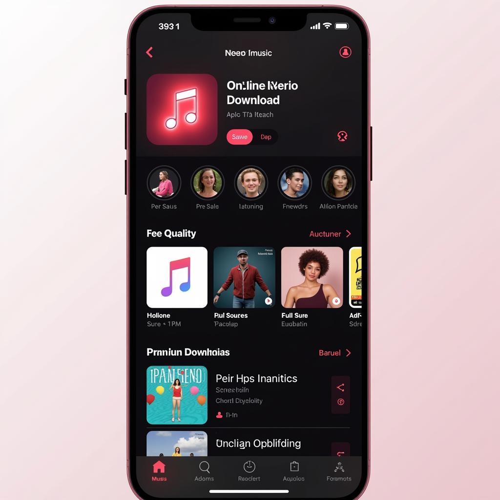 Apple Music Premium Mod APK Interface