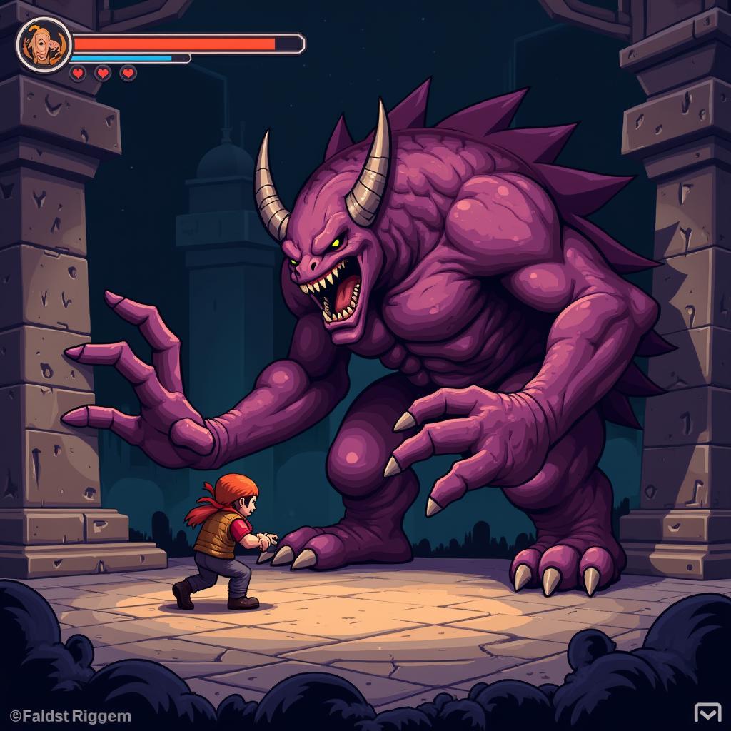 Arcade Quest Legends APK Boss Battle